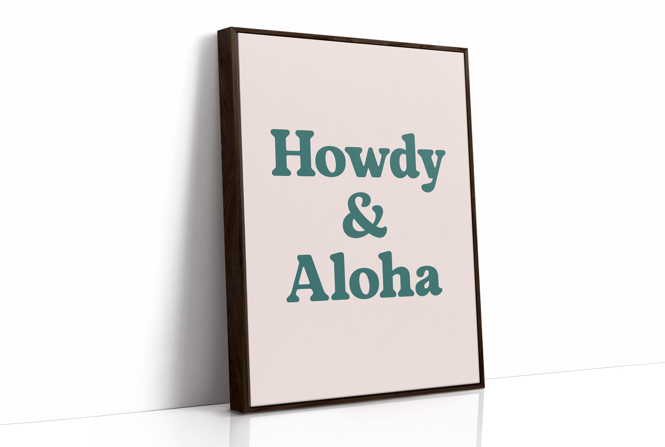 Howdy and Aloha