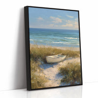 Solitude Rests Among Coastal Dunes