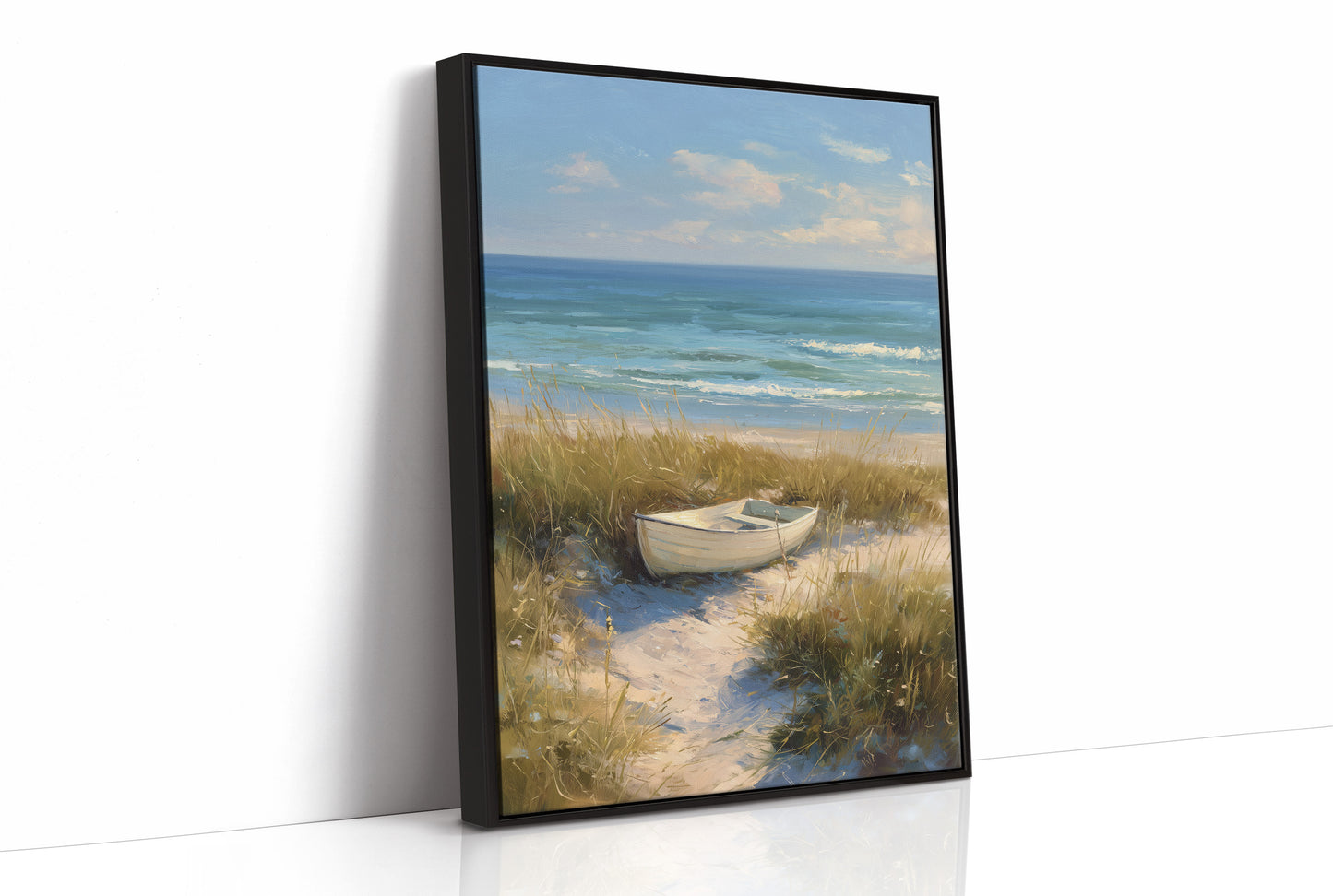 Solitude Rests Among Coastal Dunes