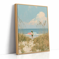 Through the Dune Grass to the Sea