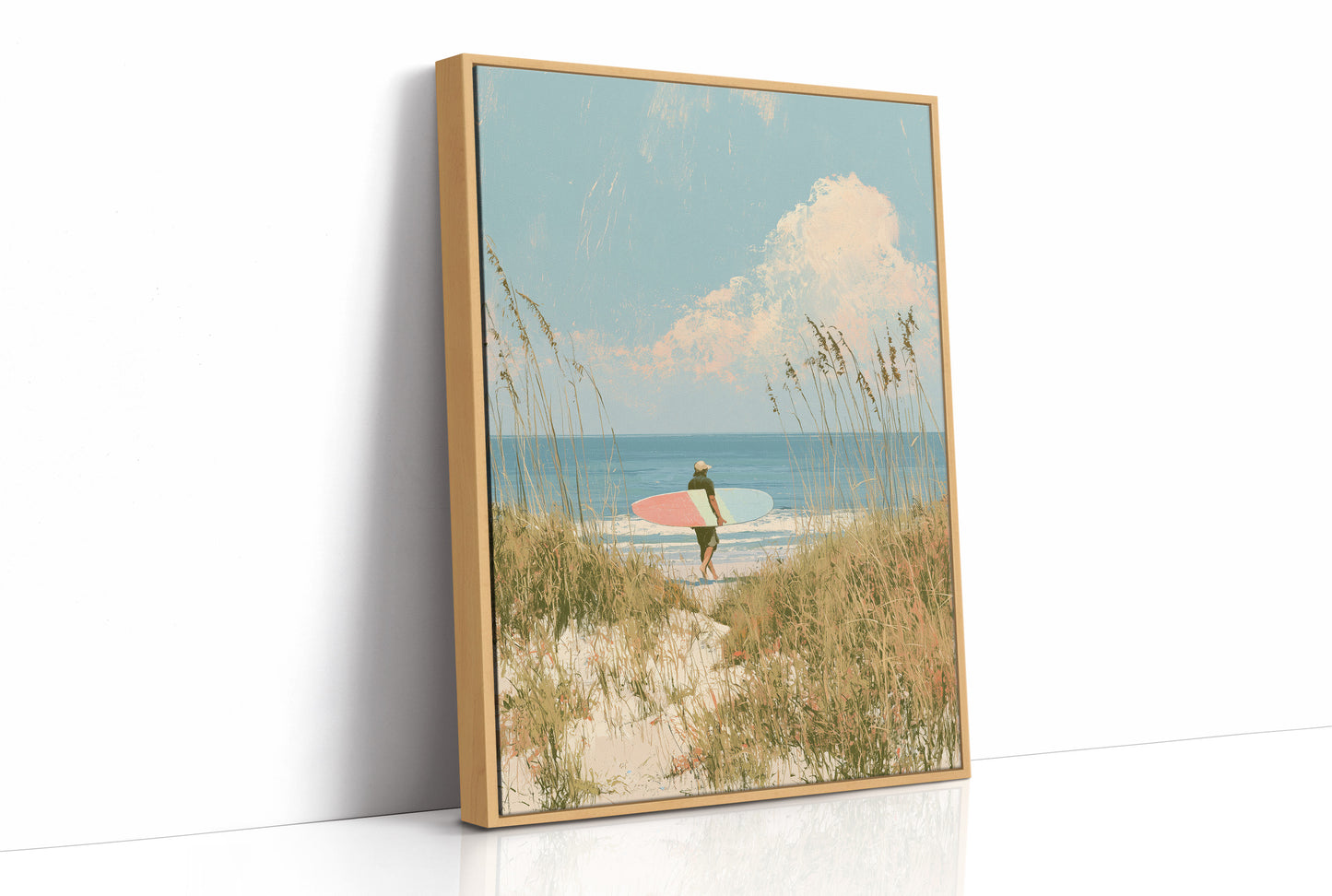 Through the Dune Grass to the Sea