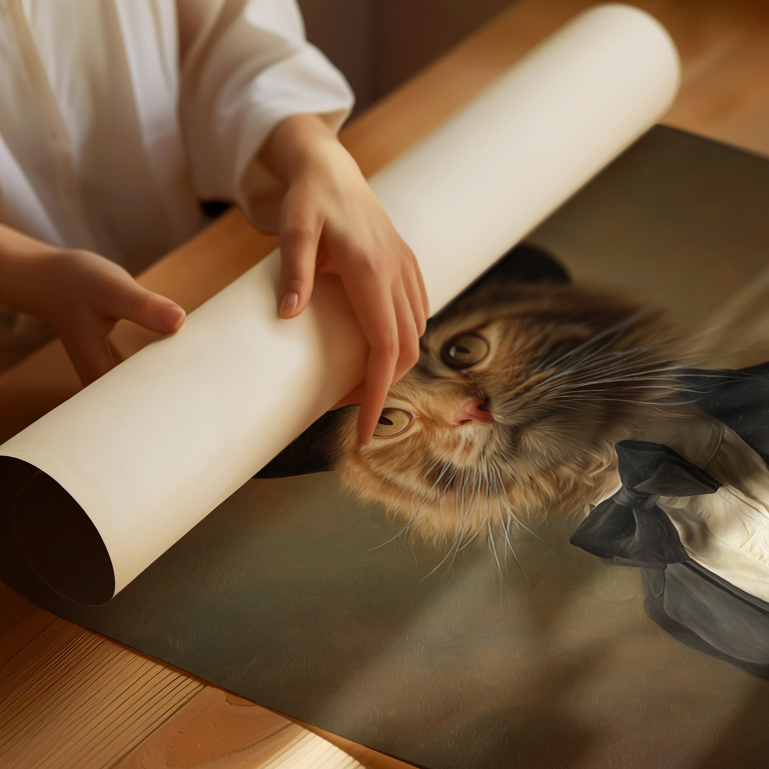 The Dapper Feline Connoisseur