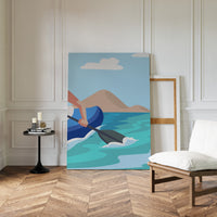 Paddle Through Mountain Lake Serenity