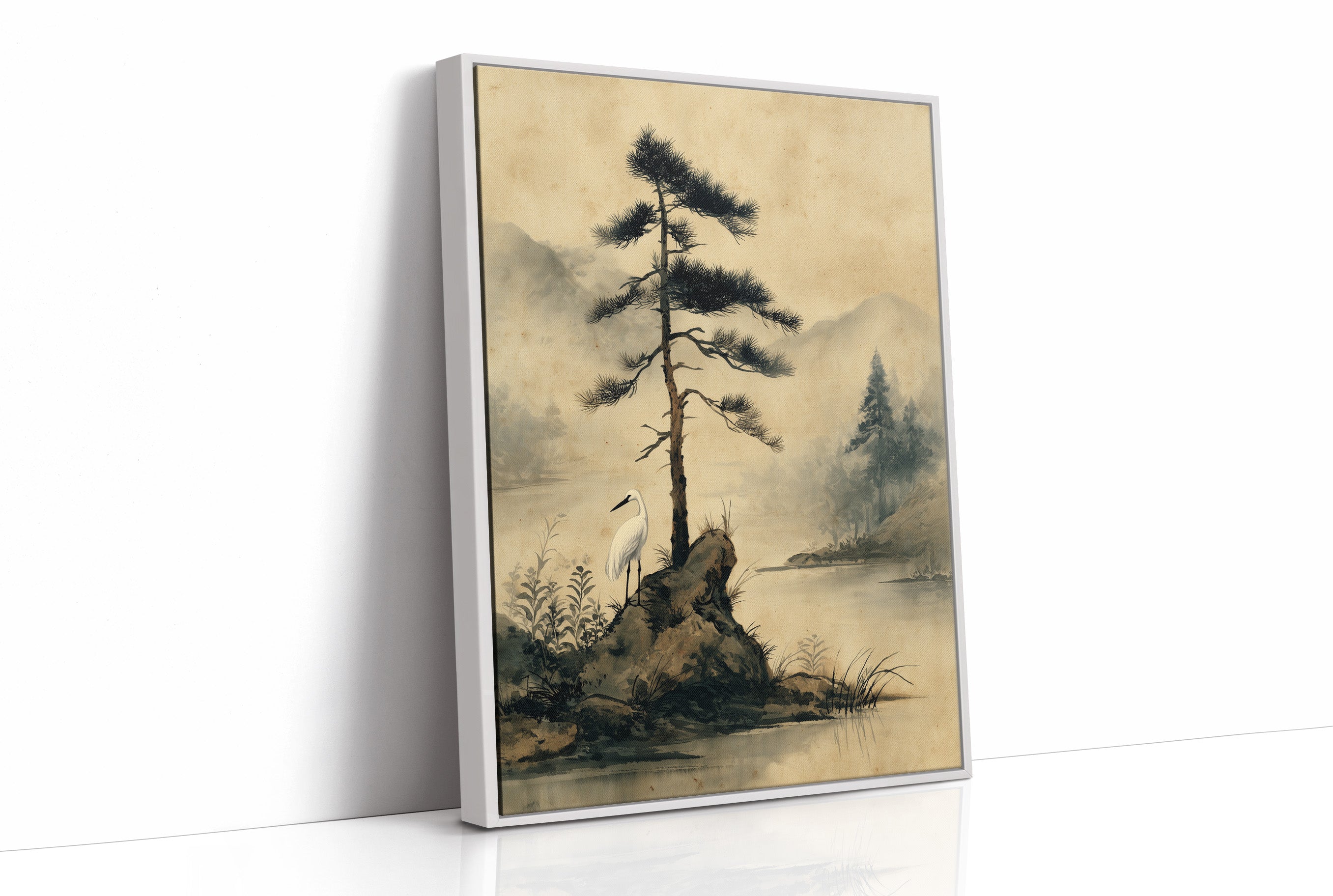 Lone Pine Guards Misty Waters