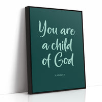 Sacred Words In Mint Glow