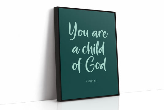 Sacred Words In Mint Glow