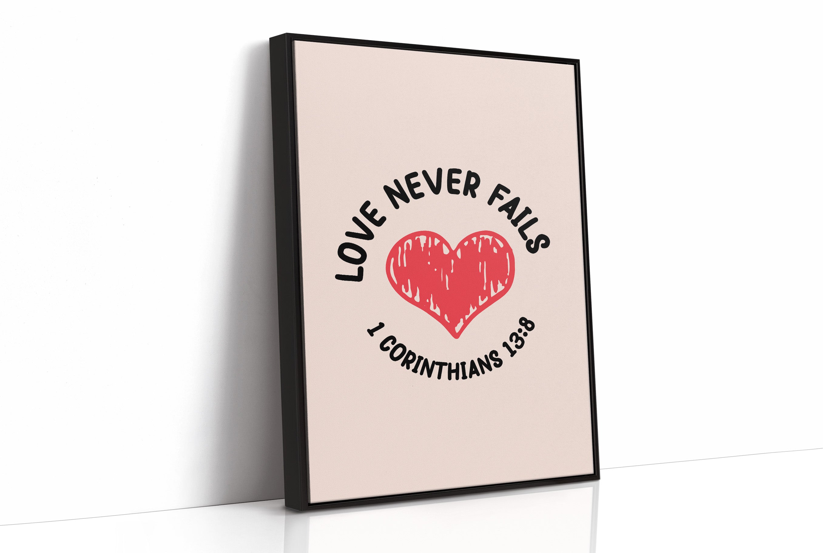 Love Never Fails Heart