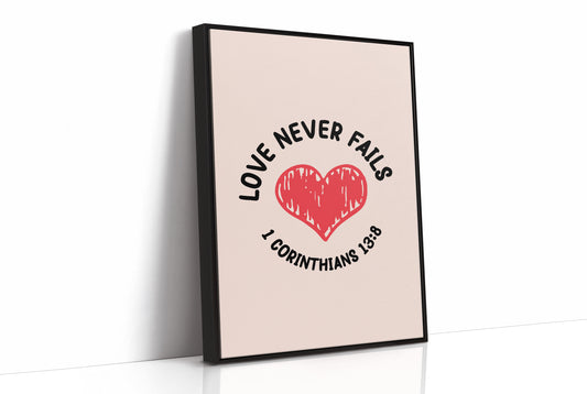 Love Never Fails Heart