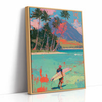 Tropical Shore, Board in Hand