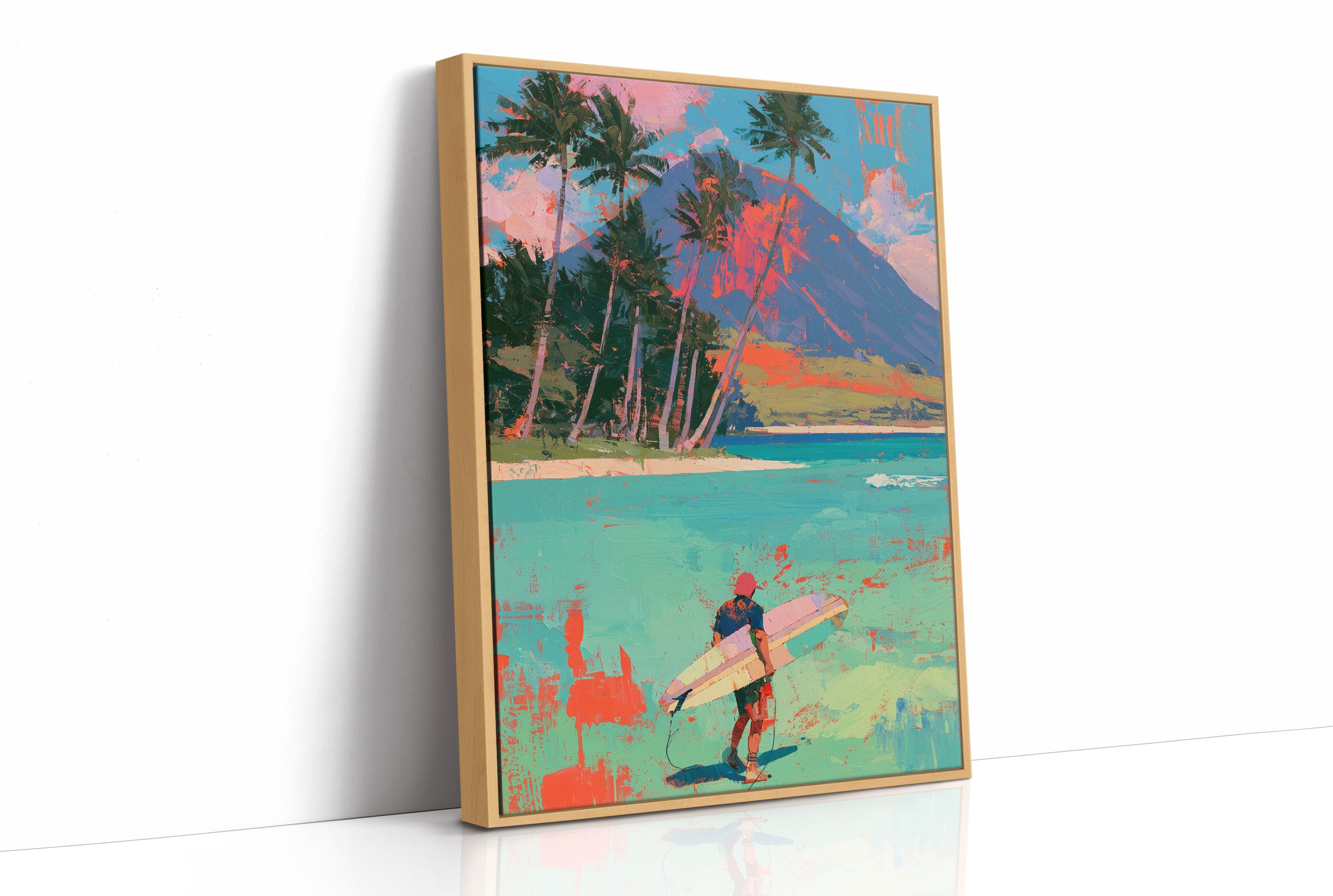 Tropical Shore, Board in Hand