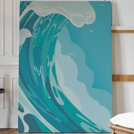 Tides Dance Their Turquoise Symphony