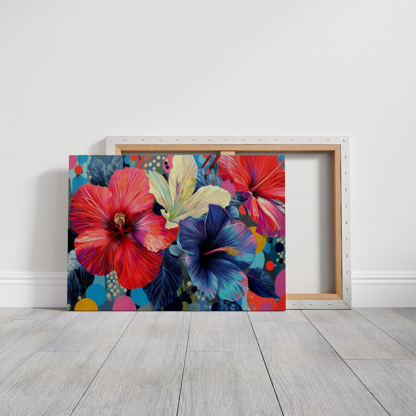 Tropical Blooms Catch Morning Light