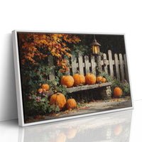 Harvest Glow Beneath Autumn Leaves
