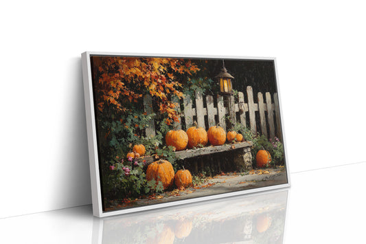 Harvest Glow Beneath Autumn Leaves