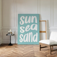 Beach Words Paint Summer Stories