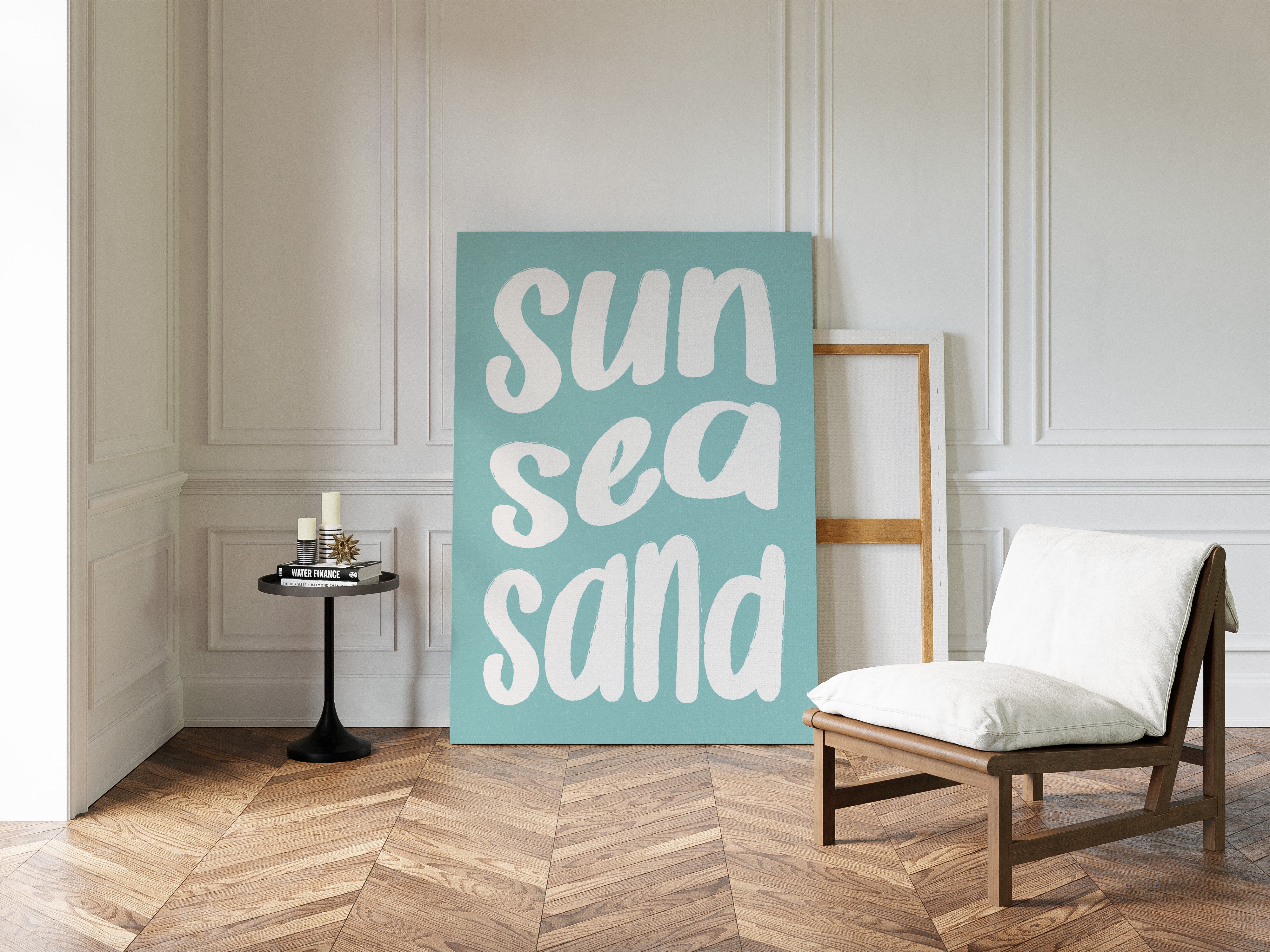 Beach Words Paint Summer Stories