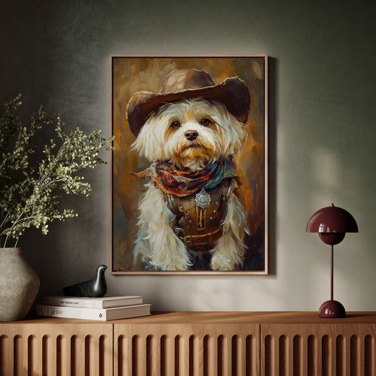 Havanese Western Outlaw