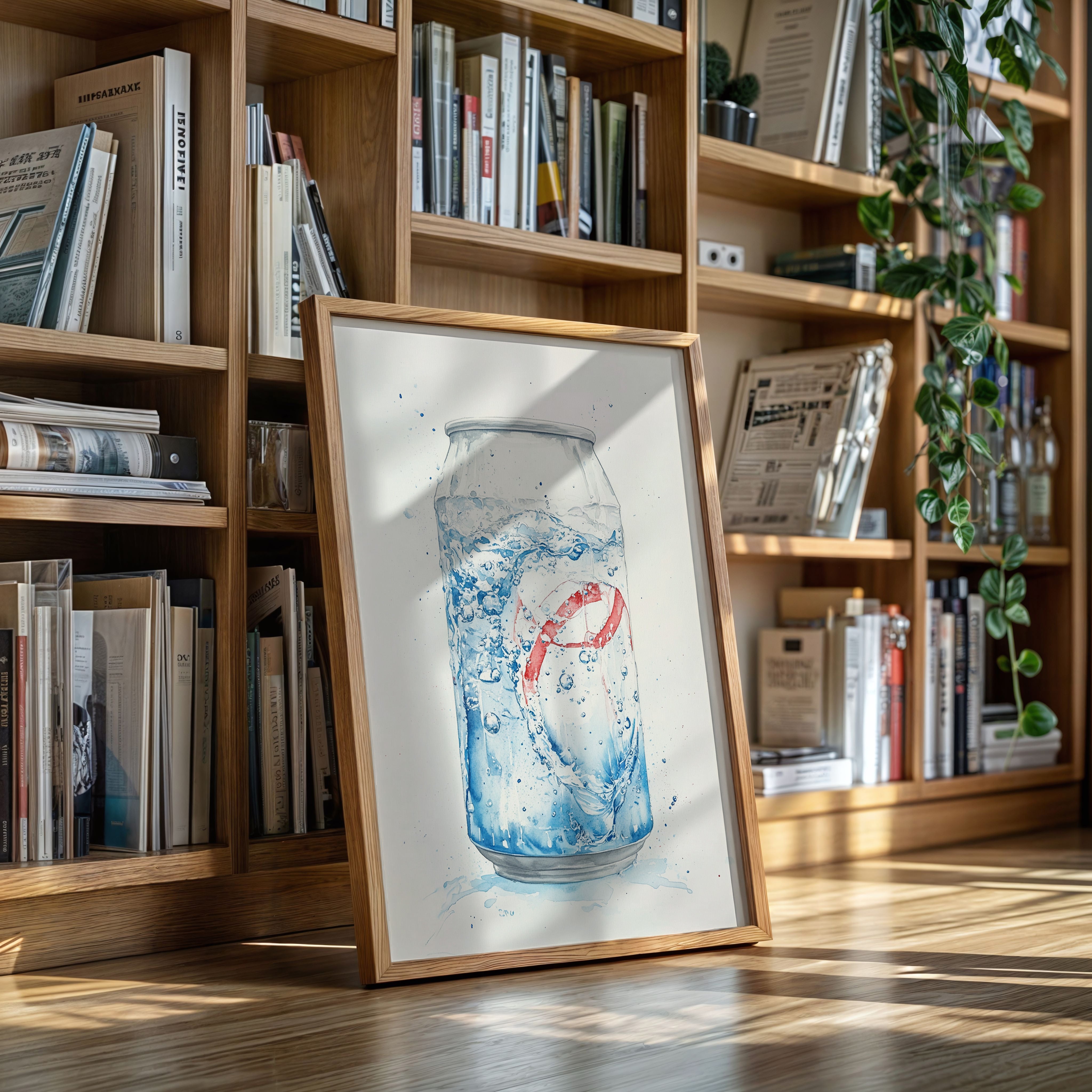 Summer Bubbles Dance In Glass