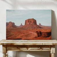 Monument Valley Buttes Under Open Sky