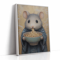 Tiny Master Savors Noodle Wisdom