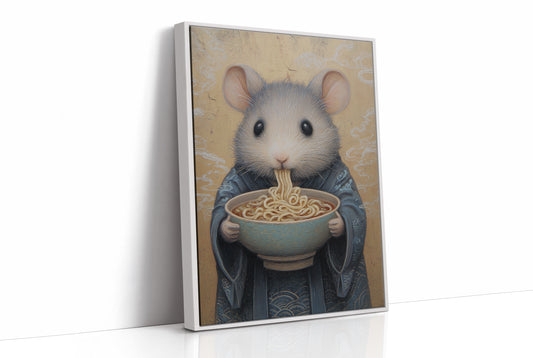 Tiny Master Savors Noodle Wisdom