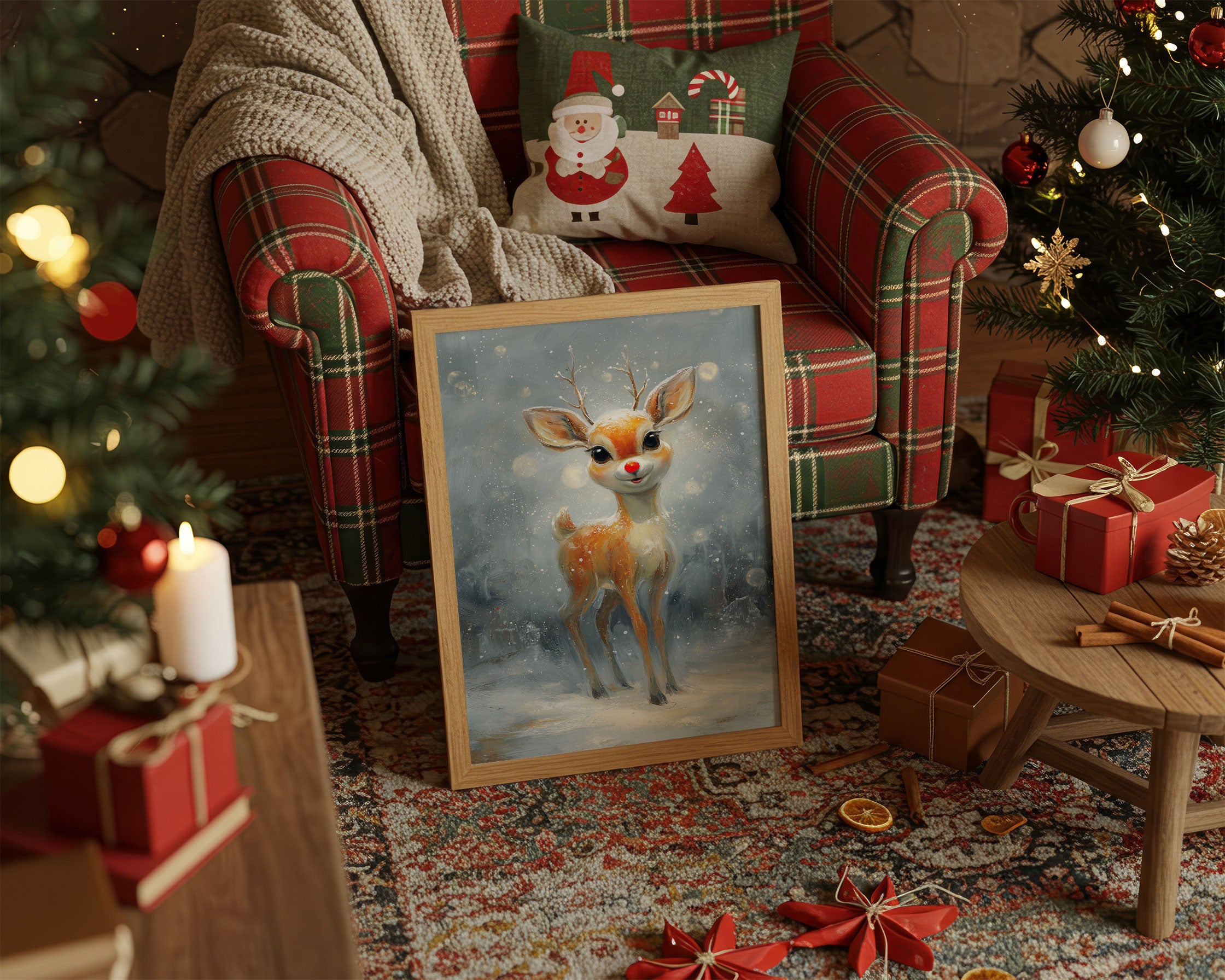 Moonlit Magic On Christmas Eve