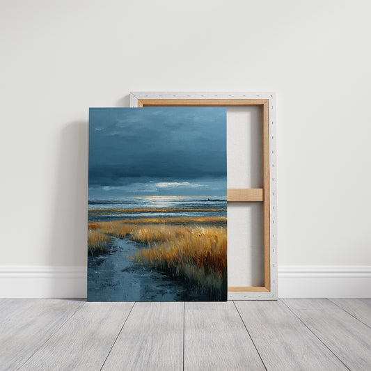 Storm Light Over the Marsh