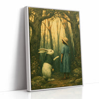 Girl Meets the White Rabbit