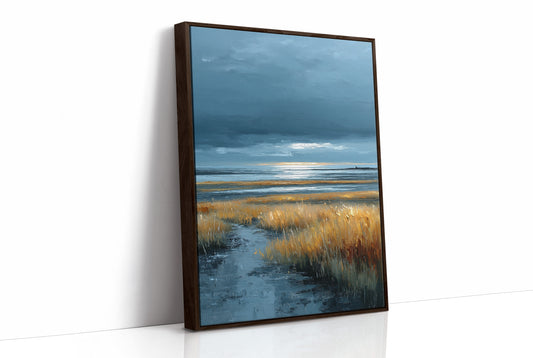 Storm Light Over the Marsh