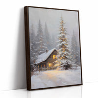 Lantern Light in Quiet Pines
