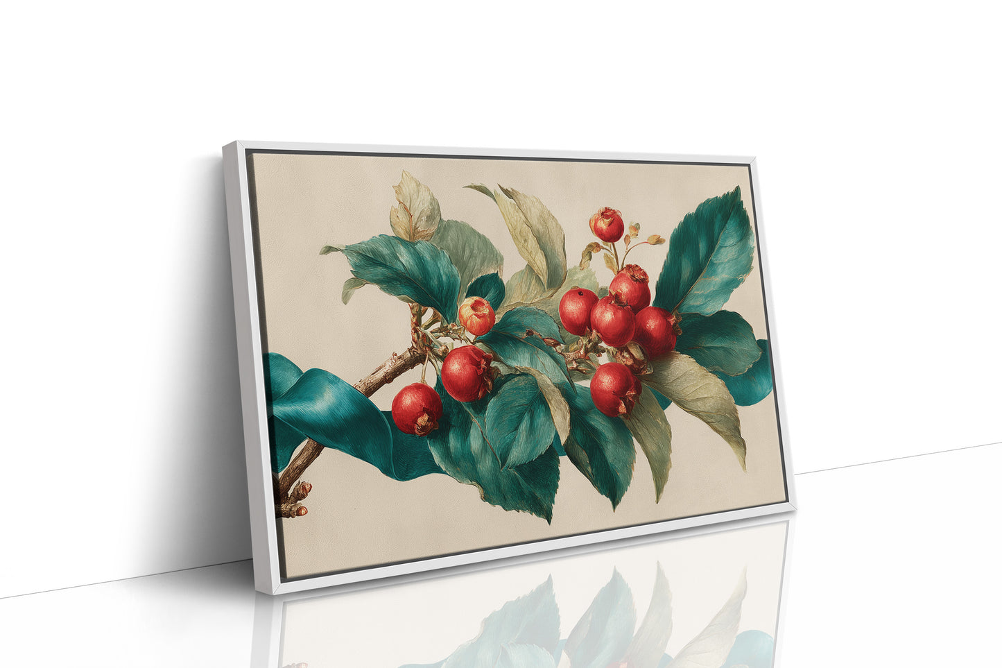 Winterberry Branch in Botanical Study