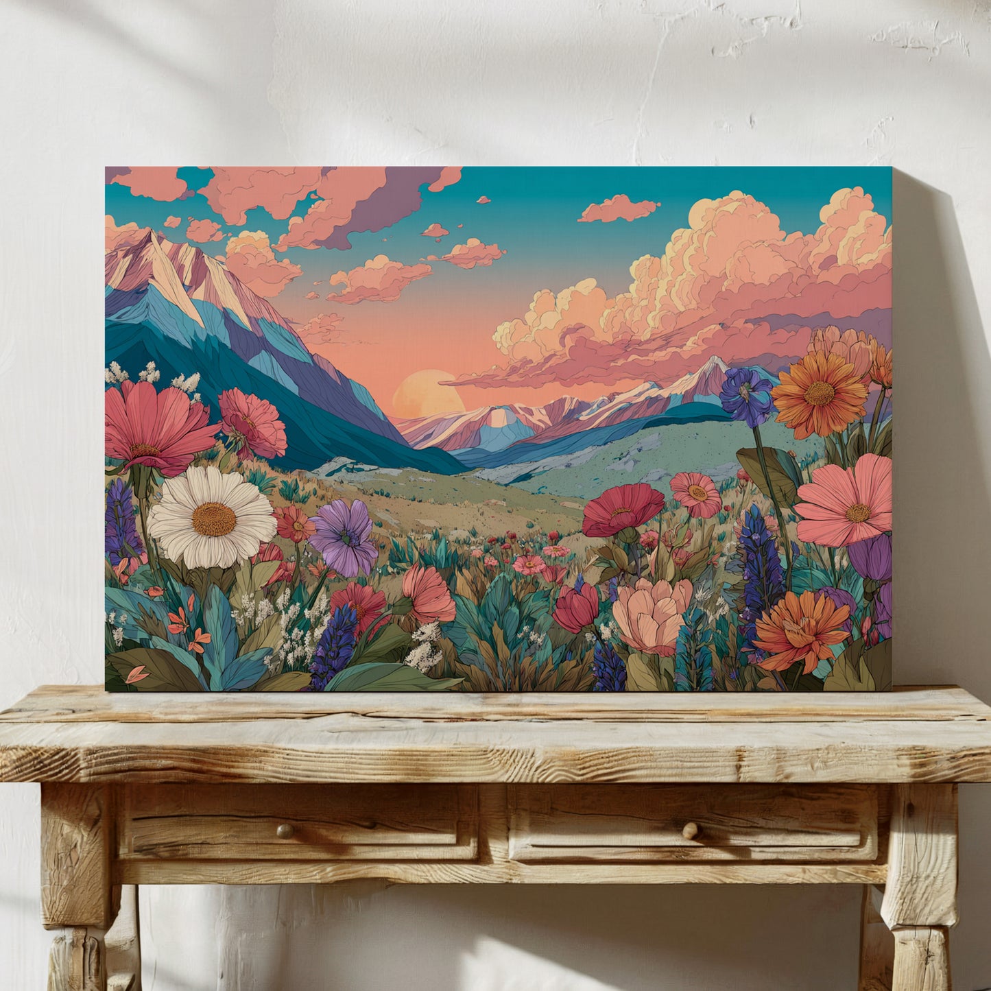 Mountain Meadows Catch Summer's Light