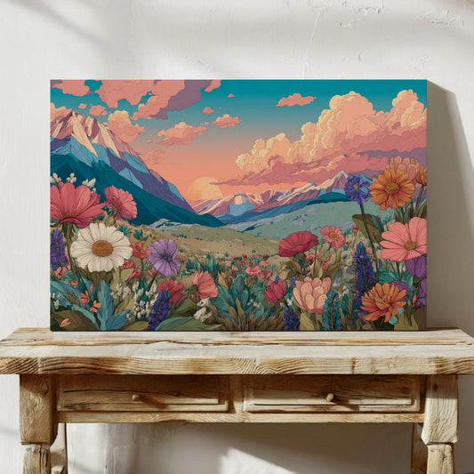Mountain Meadows Catch Summer's Light