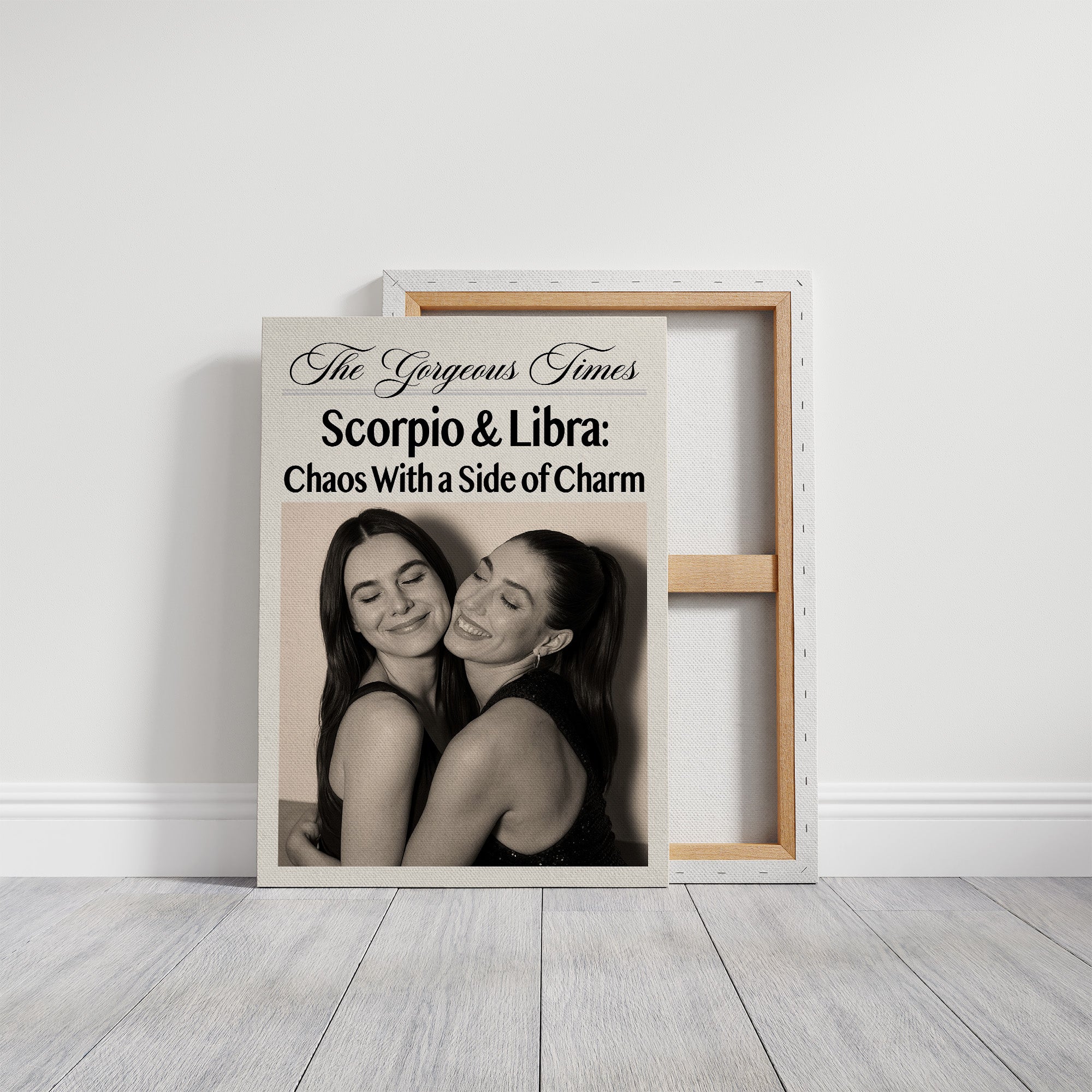 Celestial Harmony: Vintage Magazine Aesthetics