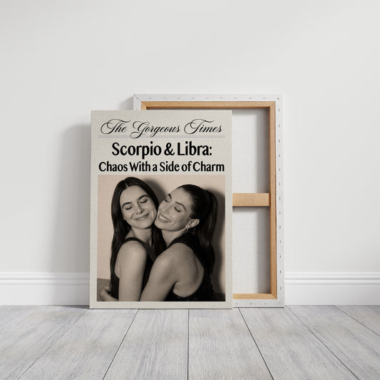 Celestial Harmony: Vintage Magazine Aesthetics