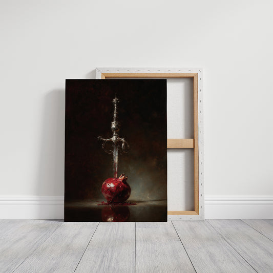 Ancient Blade Pierces Crimson Fruit