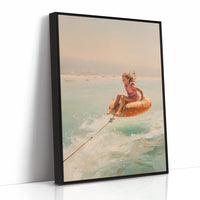 Aqua Thrill Beneath Golden Skies