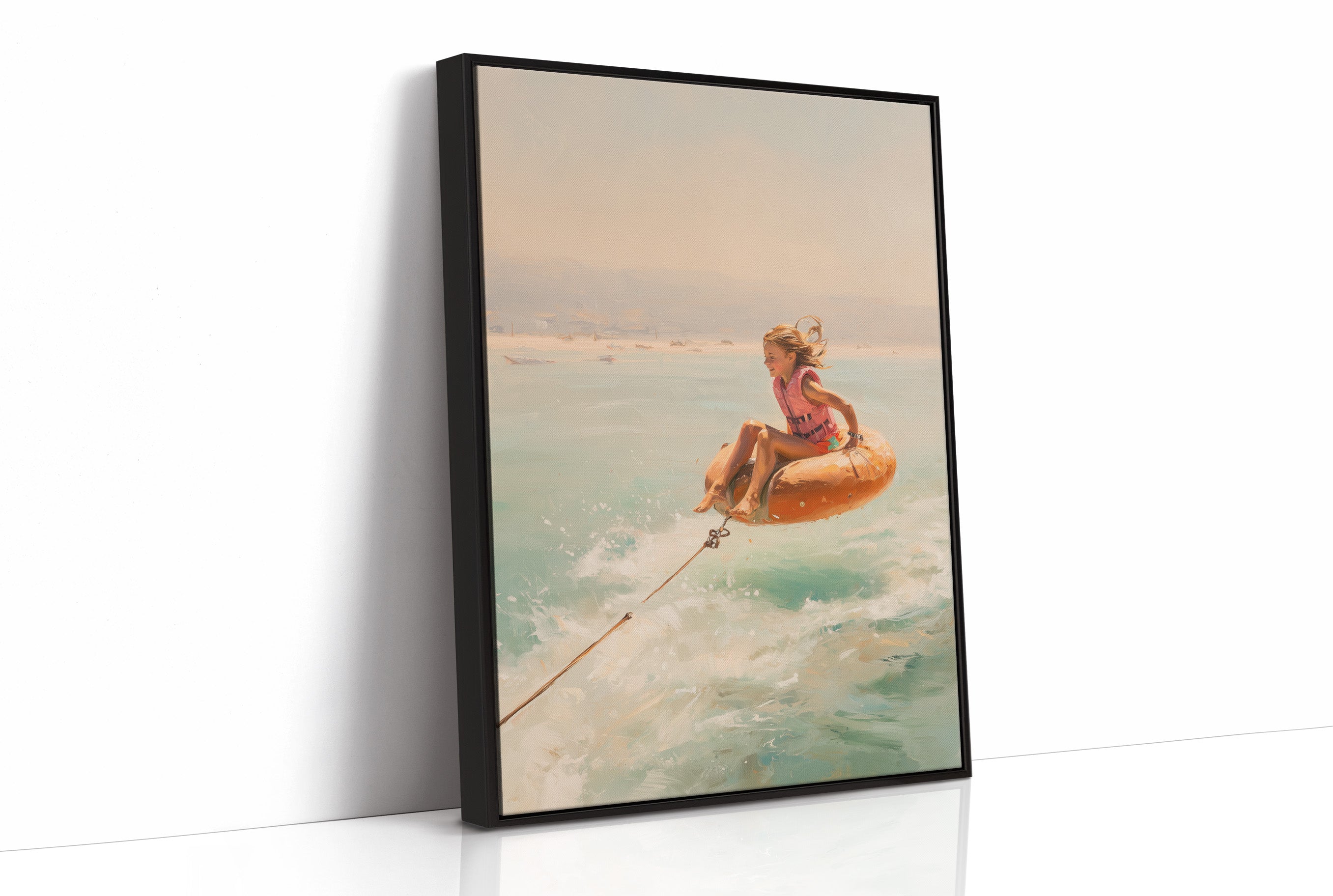 Aqua Thrill Beneath Golden Skies