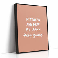 Mistakes Are How We Learn