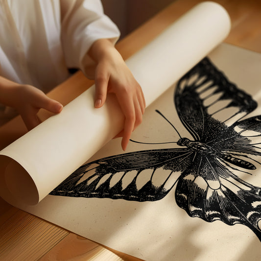 A Flutter Beneath Ancient Pages