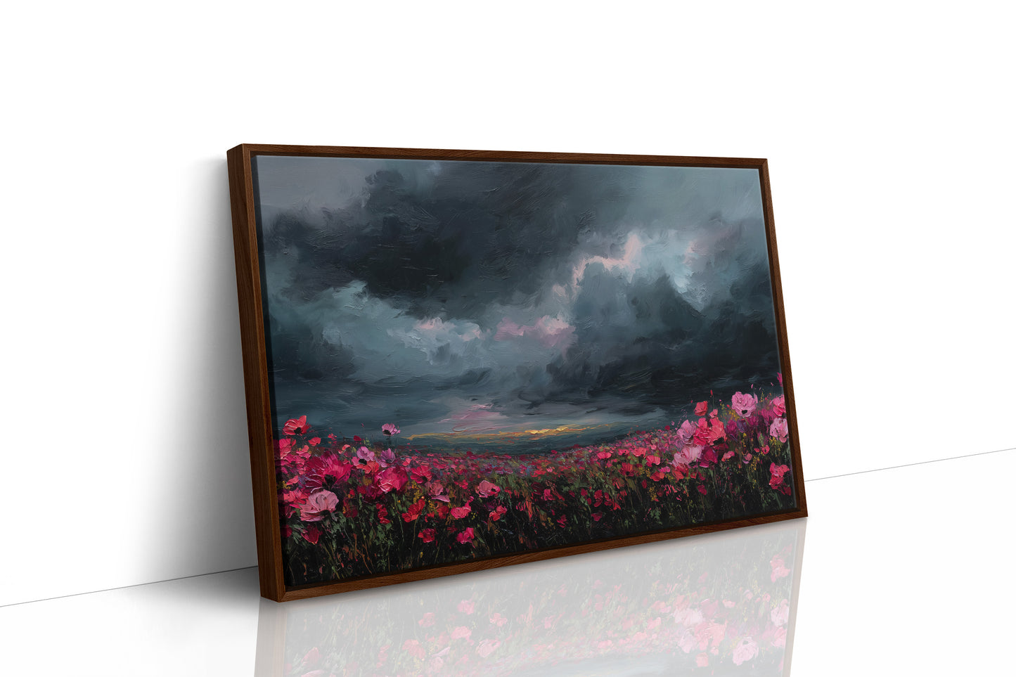 Storm Blooms Against Darkened Sky