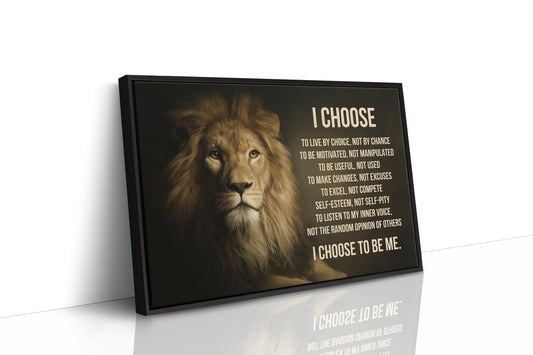 I Choose to Be Me