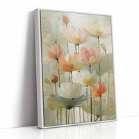 Lotus Blooms Paint Morning's Promise