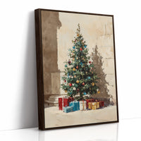 Presents in the Courtyard Light