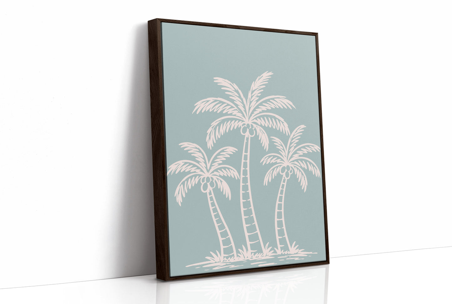 Palms Lean Toward the Light