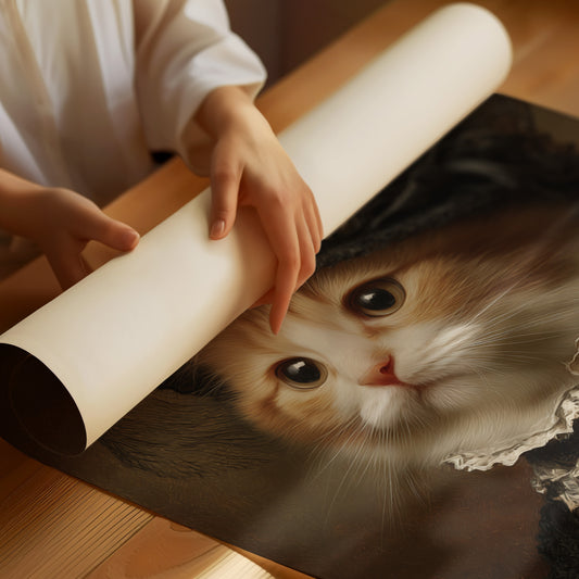 A Feline's Timeless Elegance