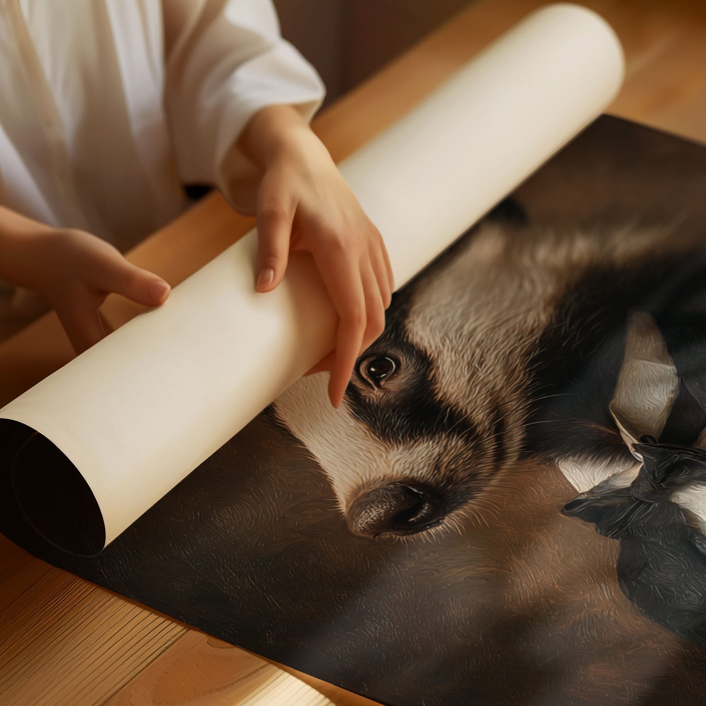 Dapper Badger in Formal Attire