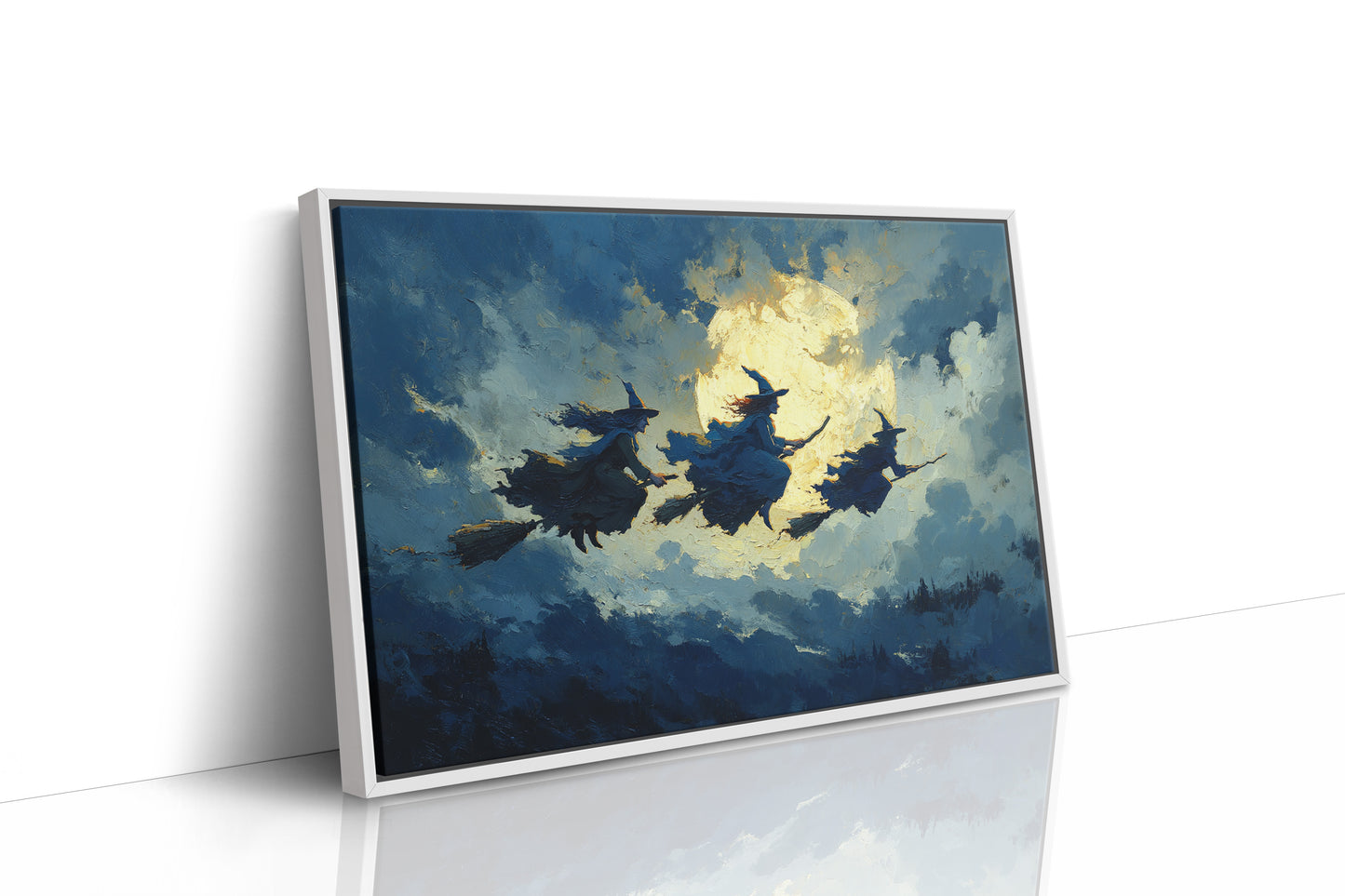 Flight Beneath the Harvest Moon