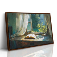 Sunlit Pages Await Summer Breeze