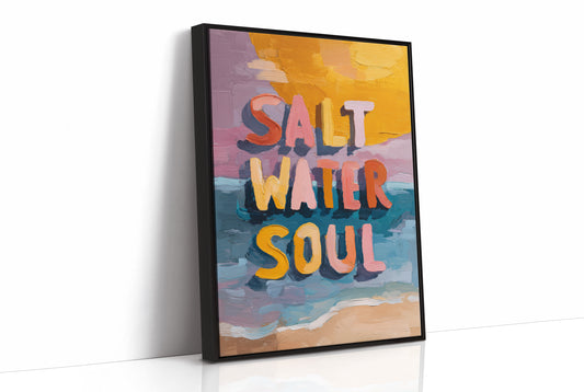 Coastal Whispers Breathe Typography